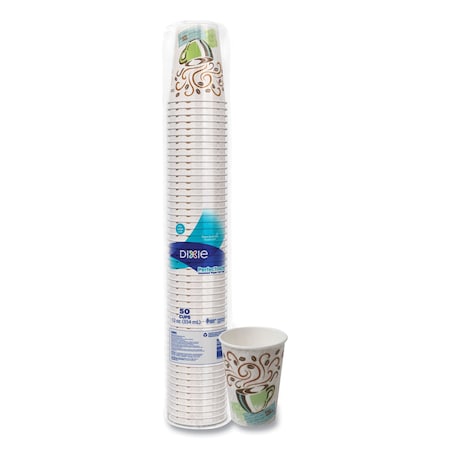 PerfecTouch Paper Hot Cups, 12 oz, Coffee Haze Design, 50PK MPN:5342CD