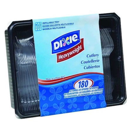 Disp Cutlery Set, Heavy Wt, CH0180DX7, PK10 MPN:CH0180DX7