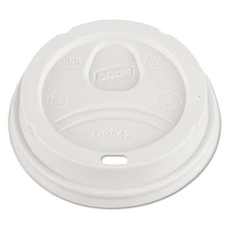 Dome Cup Lid for 12-16 oz., White, Pk100 MPN:D9542 PACK