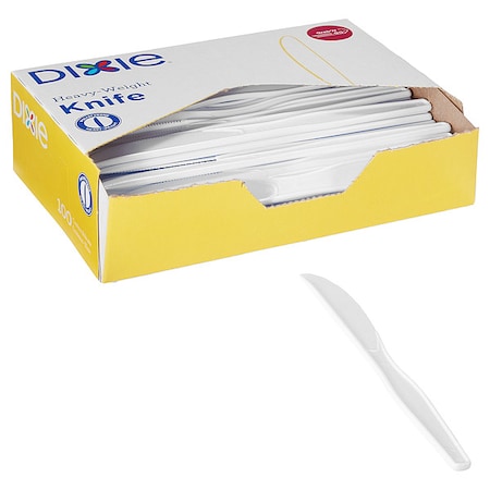 Disposable Knives, Plastic, PK100 MPN:KH207