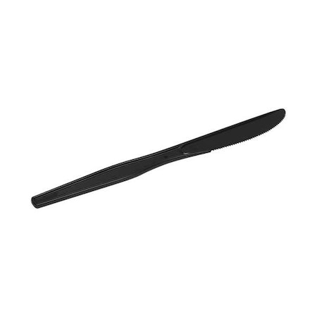 Wrapped Disposable Knife, Black, Heavy Weight, PK1000 MPN:PKH53C
