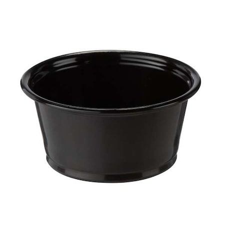 Disp Portion Cup, 2 oz, Blk, PP20Blk, PK2400 MPN:PP20BLACK
