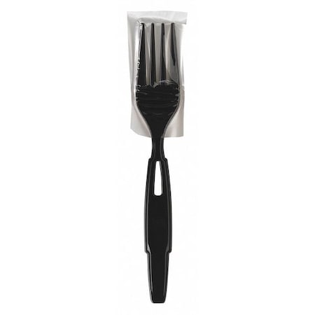Disposable Dispenser Cutlery, Black, PK24 MPN:SSWPF5