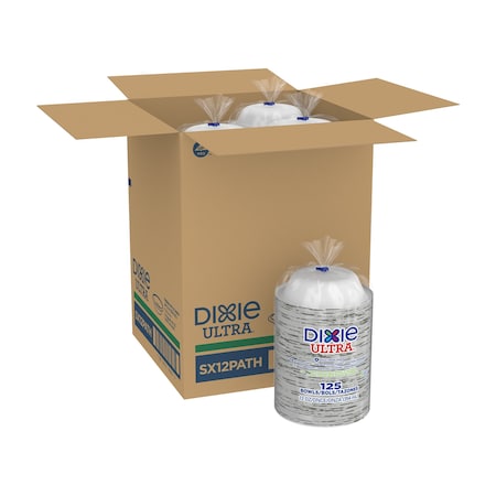 Disposable Bowl, Round, 12 fl. oz., Paper, Water, Pathways, PK1000 MPN:SX12PATH