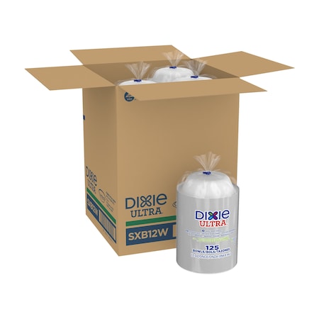 Dixie, Bowls, White, Hvy, 12oz, SXB12W, PK1000 MPN:SXB12W