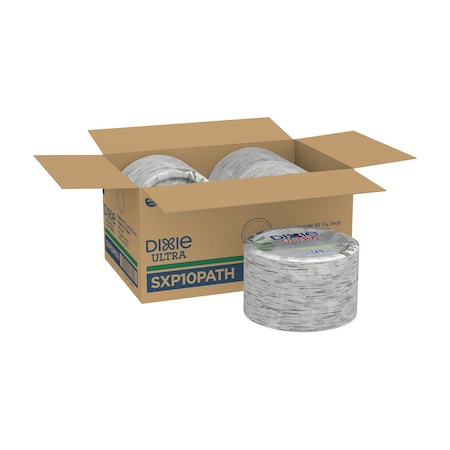Disposable Paper Plate, 10 1/16 in, Pathways, Multi Color, PK500 MPN:SXP10PATH