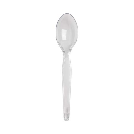 Disposable Spoon, Crystal, Heavy Weight, PK1000 MPN:TH017