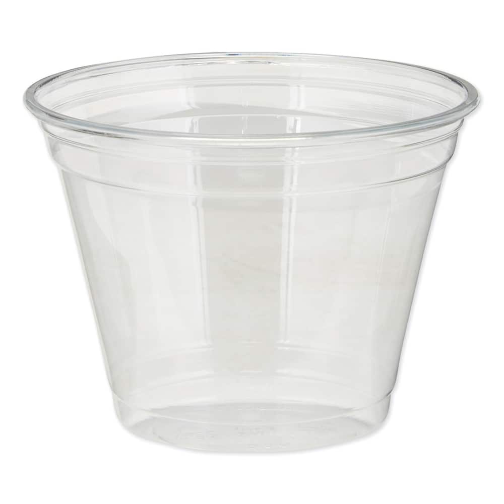 9 oz Plastic Cold Plastic Cups MPN:DXECPET9