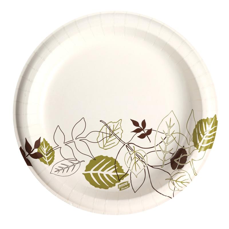 Dixie Ultra 10-1/16in Heavy-Weight Paper Plates, Pathways, 125 Plates MPN:SXP10PATH