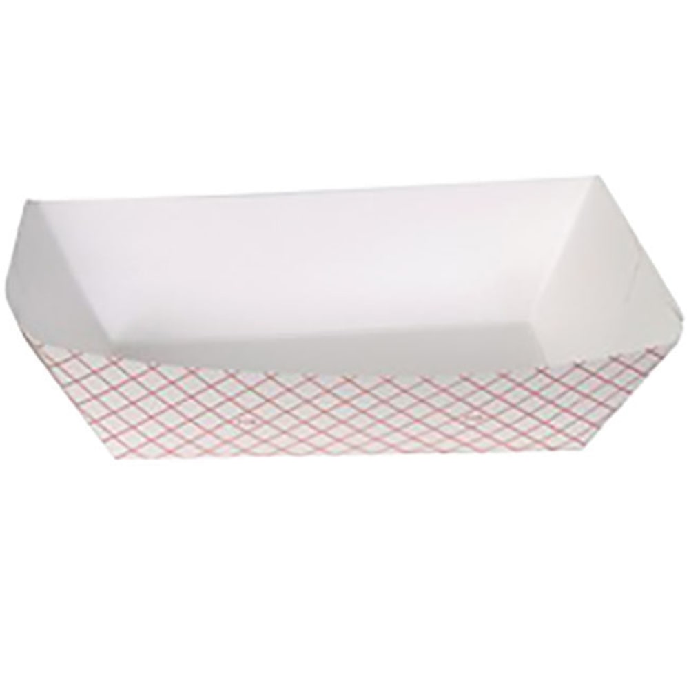 Dixie Boat-Shaped Food Trays, 1/2 Lbs, Red/White, Case Of 1,000 (Min Order Qty 2) MPN:RP50