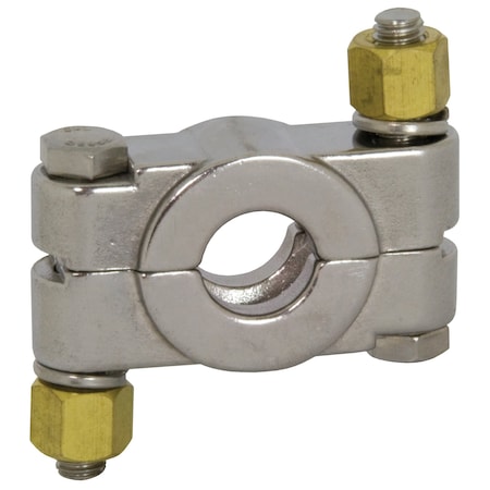 Bolted Clamp, 304, SS, 1/2