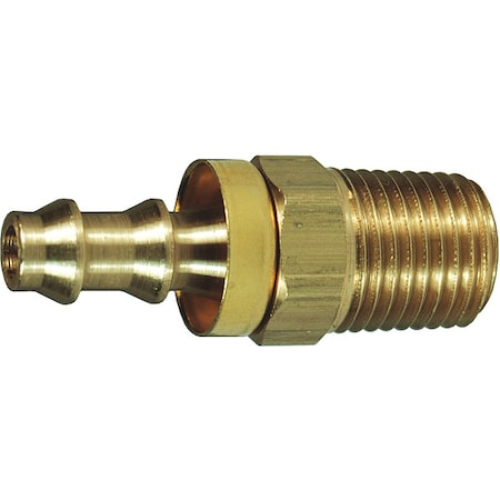 Barbed Hose Fitting, Hose ID 3/8