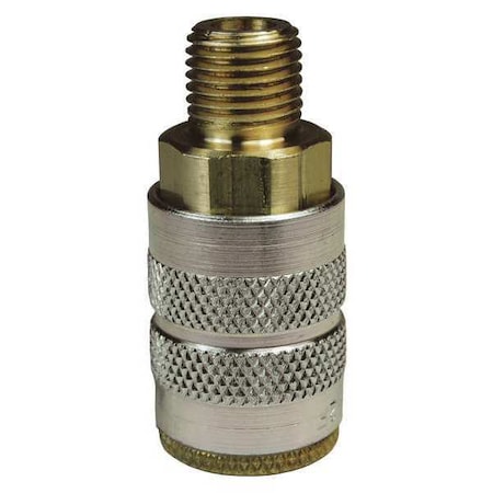 Male to Industrial Coupler, (M)NPT, 1/4 MPN:2FM2