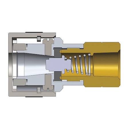 Quick Connect Plug, Female, 2.10