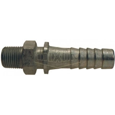 Quick Connect Male Nipple, 3500 Series, Steel, 1 in Hose ID x 1 in NPT Male MPN:3518