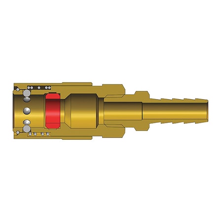 CM Unvalved Coupler, 3/8