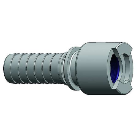Female to Bowes Coupler, Barb, 1/2, Steel MPN:4NS6