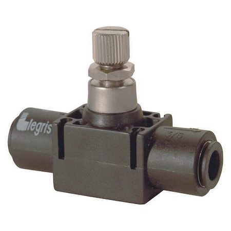 Legris In-Line Flow Control Valve, 3/8