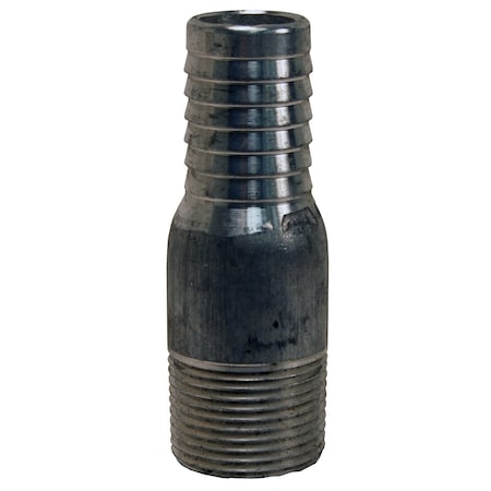 King Nipple NPT Threaded Aluminum, 2