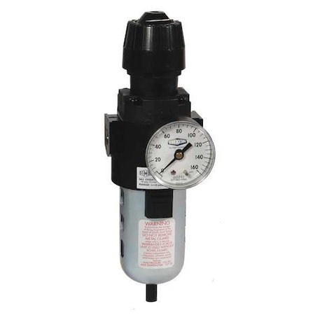 Wilkerson Compact Filter/Reg, Auto, 1/2