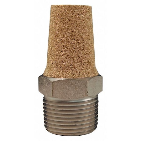 Conical Muffler NPT, 3/8