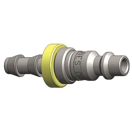 Push-Loc Barb to Industrial Plug, 27 cfm MPN:D2B2