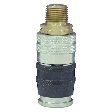 Parker Ezmate Ind Coupler MNPT, 1/2