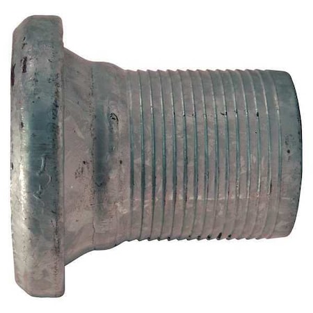 Type B Female w/Machined Hose, Shank, 4