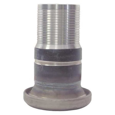 Type B Female w/Machined Hose, Shank, 6
