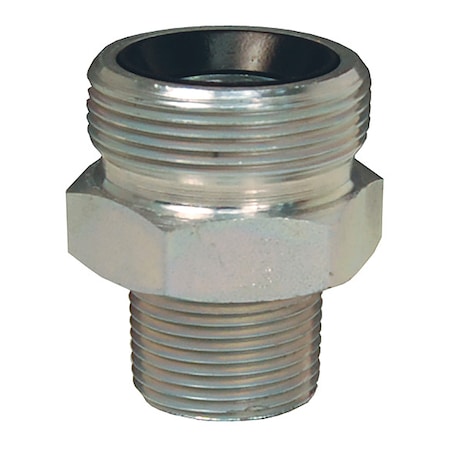 Boss Ground Joint Male Spud Steel, 3/4