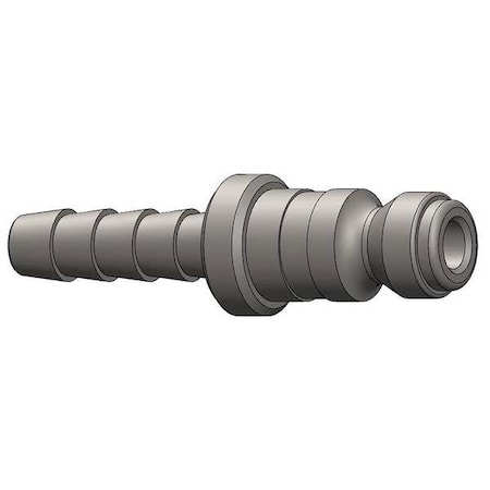 Barb to Automotive Plug, Barb, 1/4, Steel MPN:J2S3