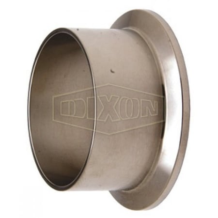 Long Weld Ferrule 304SS, 1-1/2