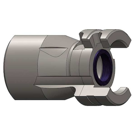 Female to Thor Nipple, (F)NPT, 1/2, Steel MPN:P4F3