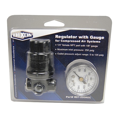 Series 1-Carded Miniature Regulator, 1/4