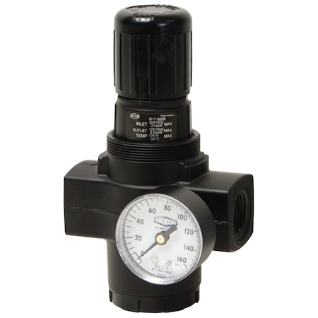 Series 1-Jumbo Regulator/Gauge, 1-1/2