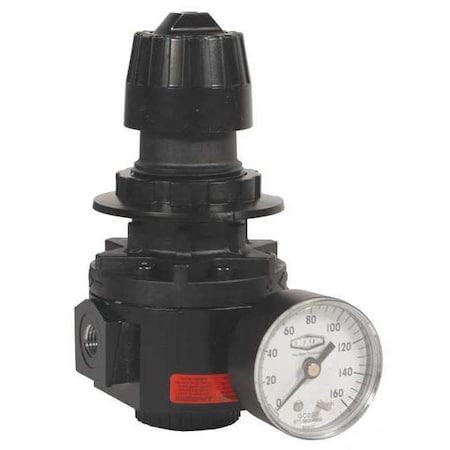 Wilkerson Std RegulatorR26 w/gauge, 1/2