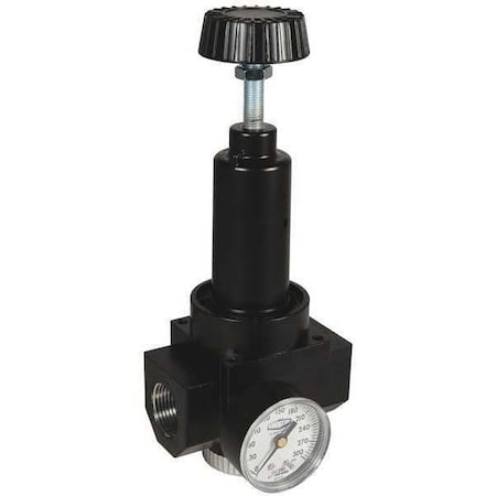 Wilkerson High Flow Regulator, Gauge, 1