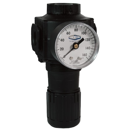 Standard Regulator, w/ Gauge, 1/2