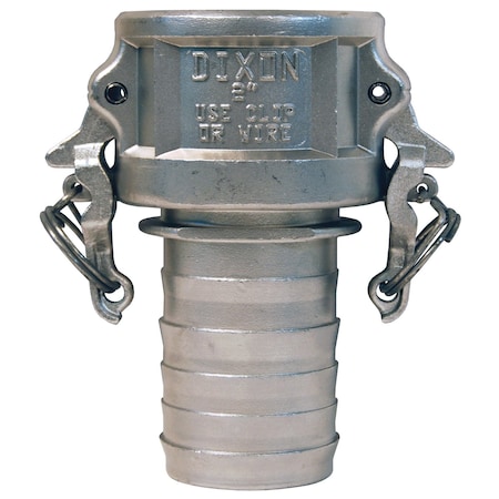 Notched Coupler x Hose, 1.5