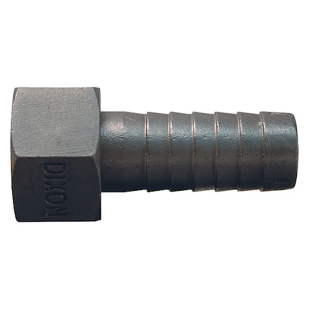 Short Shank Fire Hose Cplg, Hex, 1/2