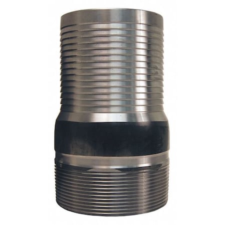 King Nipple NPT Threaded Unplated ST, 10
