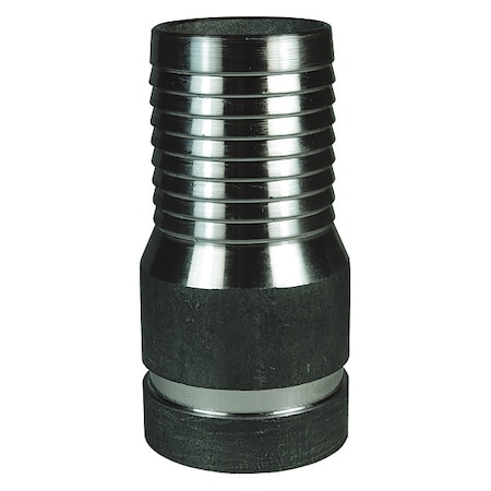 Barbed Hose Fitting, Hose ID 2-1/2