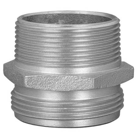 Fire Hose Adapter, Straight, NPTxNPSH MPN:DMH2020