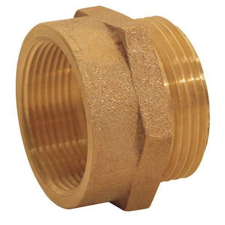 Hex Nipple BR, FNST, 2-1/2