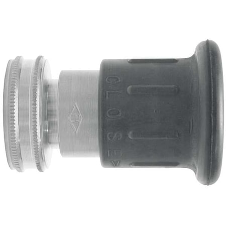 Fire Hose Nozzle, 1-1/2 In., Black MPN:HPFN150NST