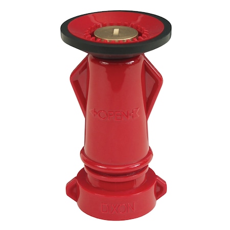 D FM Approved Poly FogNozzle, 1-1/2