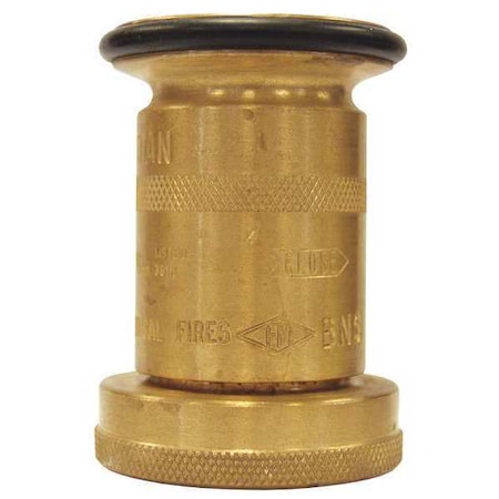 Brass Washdown Nozzle, NST 1-1/2
