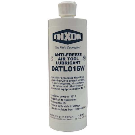 Lubricant, 1 pt, Bottle, Not Rated Max Op Temp, Brown MPN:DATL016W