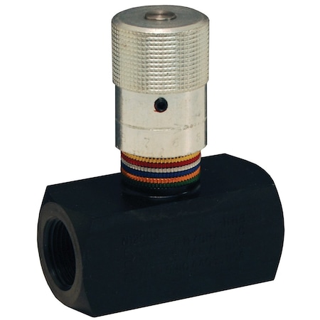 Series N Flow Control Valve, Steel, 3/8