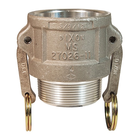 Cam and Groove Coupler x MNPT, 1